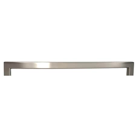Emtek Warwick Cabinet Pull with 10 in Center to Center Satin Nickel Finish 86709US15